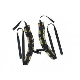 The Black Ships Shoulder Strap for Easy Two Layer Rifle Bag ( Green Tigerstripe )