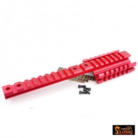 SLONG 3-side Rail Mount For MARUI VSR10 (Red)