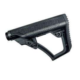 EMG ETA Retractable Battery Storage Stock for M4 AEG Airsoft (BK)