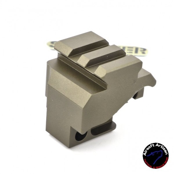 AIRSOFT ARTISAN M1913 STOCK ADAPTER FOR KWA MP9/TP9 (Tan)