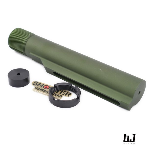 BJTAC CNC 6 POSITION MIL-SPEC BUFFER TUBE For VFC/ GHK/ MWS GBB (OD)