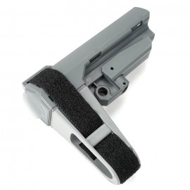 BJTAC SB Style Pistol Stock For M4/AR Airsoft (Grey)