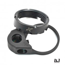 BJTAC Fcs Style QD Sling plate For M4 GBB (Black)