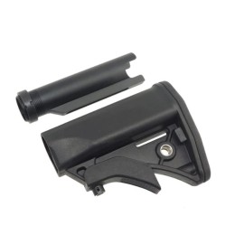 CYMA LWRCI Style Compact Retractable Stock with Stock Tube