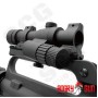 ANGRY GUN RETRO AG-2000 RED DOT SIGHT SERIES (Black/Silver)