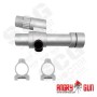 ANGRY GUN RETRO AG-2000 RED DOT SIGHT SERIES (Black/Silver)