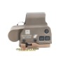 Holy Warrior HWO S1 EX PS3-1 Style Airsoft Red Dot Sight w/ QD Mount (DE- JY MIL)