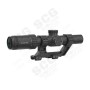 VictOptics S6 1-6x24i Fiber LPVO SFP Rifle Scope w/ 1-Piece Extreme High Picatinny AR Mount Kit (OPSL133)
