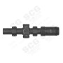 VictOptics S6 1-6x24i Fiber LPVO SFP Rifle Scope w/ 1-Piece Extreme High Picatinny AR Mount Kit (OPSL133)