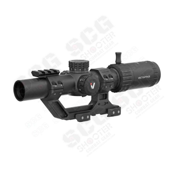 VictOptics S6 1-6x24i Fiber LPVO SFP Rifle Scope w/ 1-Piece Extreme High Picatinny AR Mount Kit (OPSL133) VictOptics S6 1-6x24i Fiber LPVO SFP Rifle Scope w/ 1-Piece Extreme High Picatinny AR Mount Kit (OPSL133)