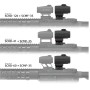 Vector Optics Maverick-IV 3x22 Magnifier Mini Rubber Armored