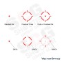 VECTOR OPTICS Frenzy-S 1x17x20 Red Dot Sight MRT Aspheric Lens EDC