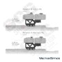 Vector Optics Maverick Red Dot Sight & Magnifier One Piece Picatinny Mount