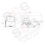 VictOptics SRD 1x27x39 Eight-Reticle Red Dot Sight 