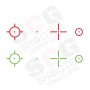 VictOptics SRD 1x23x33 Four-Reticle Red Dot Sight
