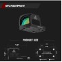 REDWIN Cobra Mini Pro Enclosed Pistol Sight 3 MOA RMSc Footprint