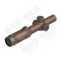VECTOR OPTICS Forester 1-5x24i Fiber SFP LPVO Coyote FDE Rifle Scope
