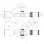 VECTOR OPTICS Matiz 3-9x50 Fiber SFP Rifle Scope