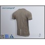 Emersongear Blue Label “Shark Fin” Functional Sports T-shirt (Khaki) (FREE SHIPPING)