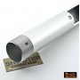 SLONG aluminum outer barrel for Marui VSR-10 For 430mm inner barrel (Silver)