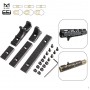 PPG Rail Panel handstop set For Keymod & M-Lok (BK