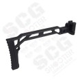 5KU SS-8R Style Folding Stock With 1913 Picatinny Rail Folding Mech 5KU SS-8R Style Folding Stock With 1913 Picatinny Rail Folding Mech