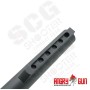 Angry Gun Mil-Spec CNC 6 Position buffer tube - Cerakote Grey Edition (GBB)