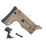 Bow Master GMF ACR Style Adjustable Folding Stock Marui TM AKM GBBR Series (DE)