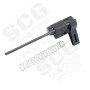 Maple Leaf Compact Adjustable Stock For Tokyo Marui MWS M4/AR GBB Series
