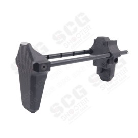 AIRSOFT ARTISAN 6 position Retractable Stock For WE / VFC SCAR GBB & AEG series -Black