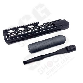 AIRSOFT ARTISAN 12INCH SUR300 HANDGUARD SET FOR SIG AIRSOFT MCX VIRTUS (BK) AIRSOFT ARTISAN 12INCH SUR300 HANDGUARD SET FOR SIG AIRSOFT MCX VIRTUS (BK)