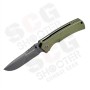 HARNDS Warrior Folding Knives- Green -Grey Titanium