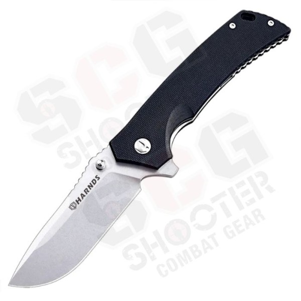 HARNDS Warrior Folding Knives- Black Stonewash HARNDS Warrior Folding Knives- Black Stonewash