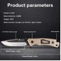 HX OUTDOORS INFANTRY Tactical Straight knife (DE)
