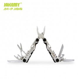 JAKEMY JAKEMY JM-PJ1010 10-in-1 Multi-Tool Folding Pliers w/Case 