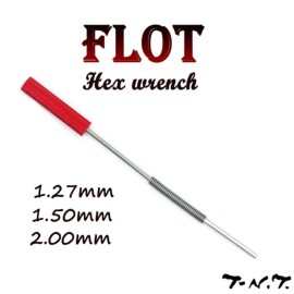 TNT FLOT Hex Wrench (F-Wrench)1.27MM/ 1.5MM/ 2MM